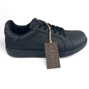 Men 10.5 Wide Walking Diabetic Sneaker Arch Heel Support Plantar Fasciitis Black